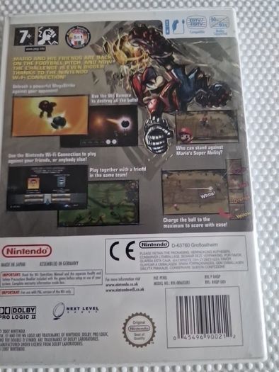 Mario Strikers Charged Football Nintendo Wii Games Original
