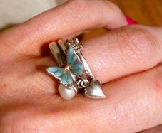 Daisy Stacking Rings