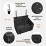 Wuglo extra stable dog car seat with seat belt Image 3