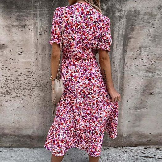 Spring Flolar Long dress