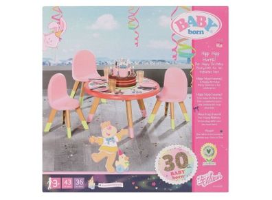 New:  Baby Born Happy Birthday Party Table