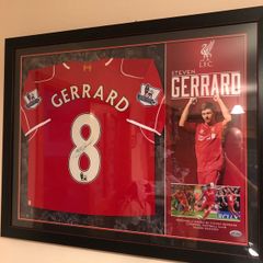 Steven Gerrard Signed Jersey