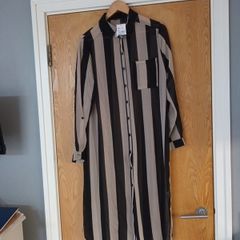 Quiz Sheer Shirt Dress. S. 14          B.N.W.T.