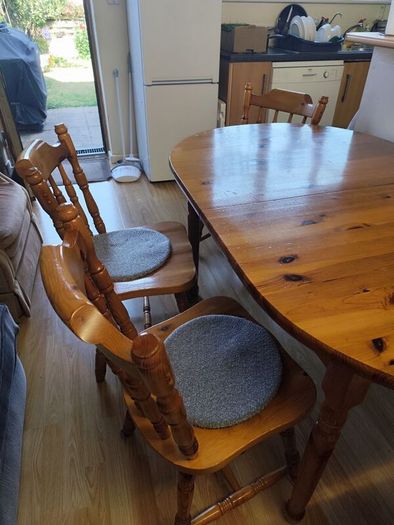 kitchen table and chair