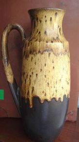 Vintage West German Ceramic Jug
