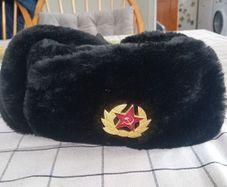 Russian Ushanka hat