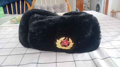 Russian Ushanka hat