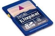 Kingston 16GB SD Card Class 4