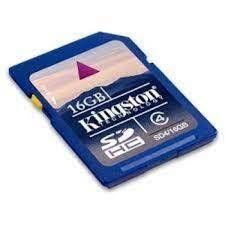 Kingston 16GB SD Card Class 4