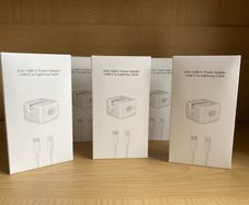 20W USB-C iPhone Power Adapter & USB-C Lightning Cable