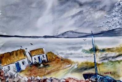 Aran adventure watercolor