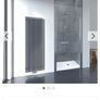 Flair frameless 900mm pivot door chrome Image 5