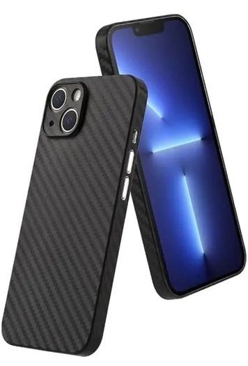 Carbon Style Case for Apple iPhone 14 ShockProof Protection Back Cover