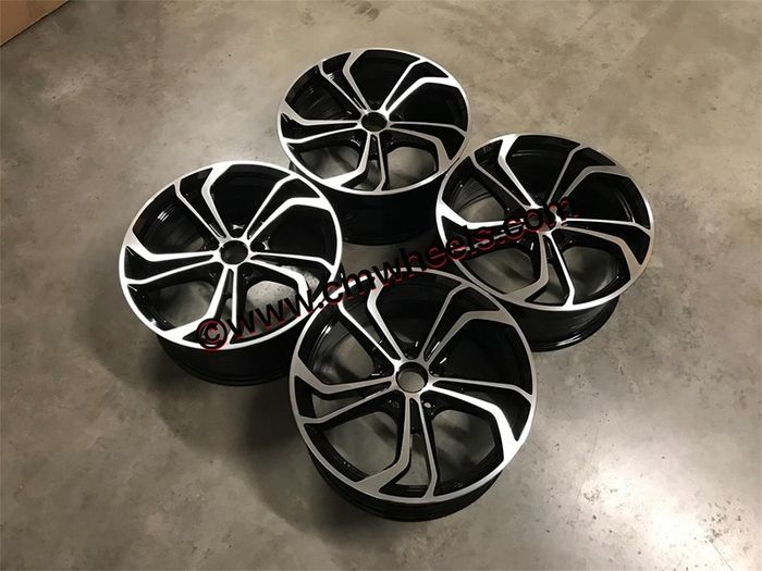 18 19" Inch Vw Golf Reifnitz Style Wheels Vw Mk5 Mk6 Mk7 Mk7.5 Audi A3 Caddy Van Leon 5x112