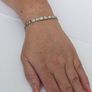 Brand New 10ct White Gold Diamond Tennis Bracelet Image 10