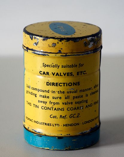 Vintage Romac Valve Grinding Compund Tin