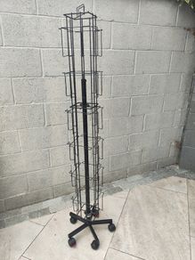 Postcard display rack