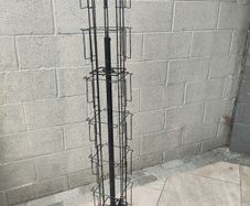 Postcard display rack