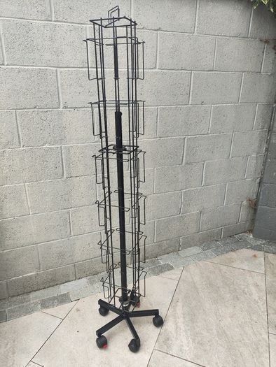 Postcard display rack