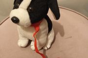 soft toy doggy on lead