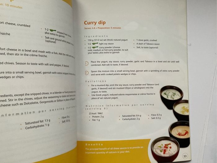 tefal actifry 30 recipes cookbook recipe guide booklet