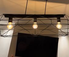 Black pendant light