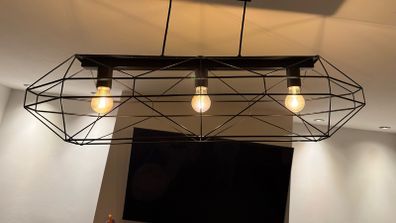 Black pendant light