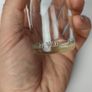 334 - Set of 5 Vintage Clear Glass Collectible Decorative MiWadi Bottles Image 8