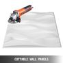 Panels 13 Pack Wall Panels PVC Decorative Wall Panels for 32 sqft Area Wall Panels for Interior Wall Decor Big Wave Style 3D Wall Tiles White 3D Wall Art Paintable Modern Wall Panel (FREE SHIPPING) Image 8