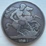 Great Britain 1821 King George IIII Silver Crown Coin Image 7