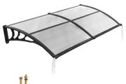 Awnings for Door Entrance, 38 x 78 in, Exterior Front Door Window Awnings with Drainage &amp; ABS Bracket, Rain Snow Sun Protection