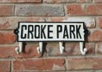 Croke park - coat hanger - cast iron