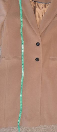 Marks and Spencer 70% wool 10% cashmere 20% polyamide coat UK size 14 in excellent condition with no issues 91cm full length and 55cm armpit to armpit see last three photos for exact measurements FREE TRACKED POSTAGE INCLUDED