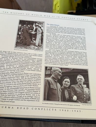 The History of World War II in post stamps