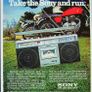 Vintage Sony boombox Image 3