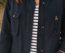 zadig &Voltaire black jacket size M 12