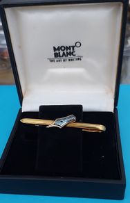 Mont Blanc Gold "nib" Tie Clip