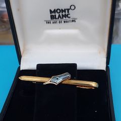 Mont Blanc Gold "nib" Tie Clip