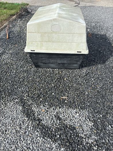 Plastic dog house