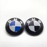 Replacement BMW Car Emblem Chrome Front Badge Logo 82mm 2 Pins For BMW Hood Bonnet Trunk 51148132375 Image 3