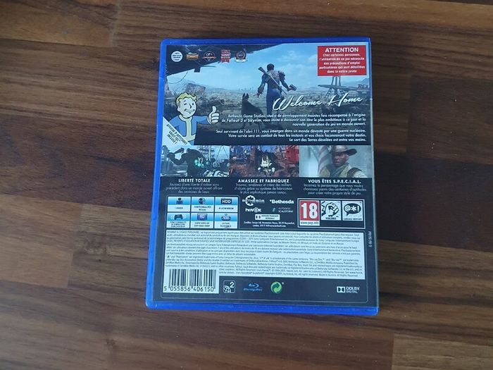 Fallout 4 PS4 - French case plays in English - PlayStation 4