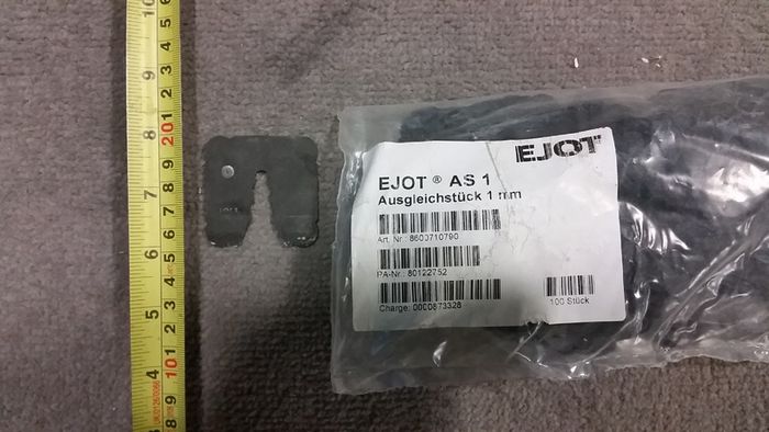 Packers/Shims EJOT 3mm, 1mm, 5mm, 8mm, 10mm