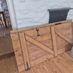 Wood doors 4 traditional Cottage Doors with Iron Hardware