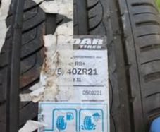 New tyre 275/40ZR21