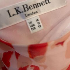 L. K.Bennett  silk dress