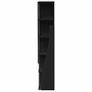 Corner Cabinet Black Image 5