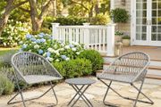 Patio Bistro Set Folding Patio Furniture Set with 2 Chairs and Table