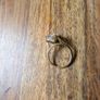 5 Carat oval diamond ring (hidden halo) 18k gold Image 6