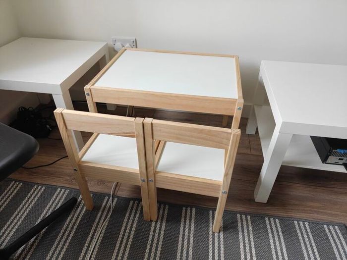 Tables and chairs