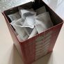 Limited Edition Bewleys x Orla Kiely Tea Caddy Tin-Red Scribble Stem & Fresh Tea Bags Image 4